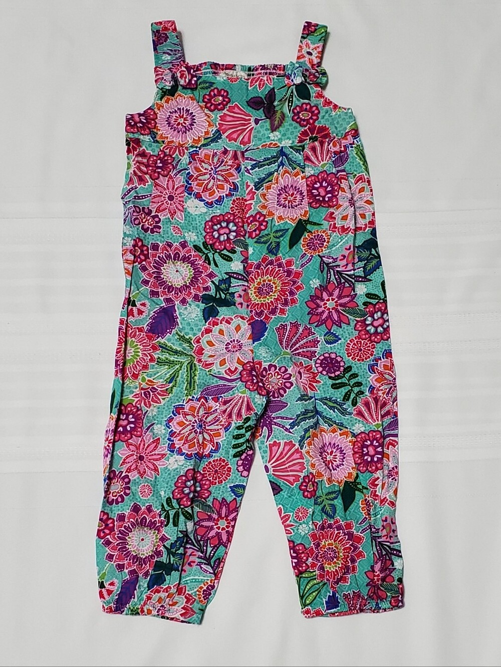 NWOT Monsoon Floral Baby Girl Jumpsuit